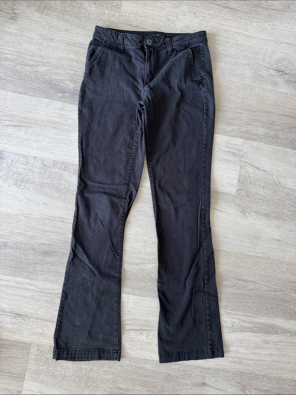 Aeropostale Black classic cotton Jeans size 4 long